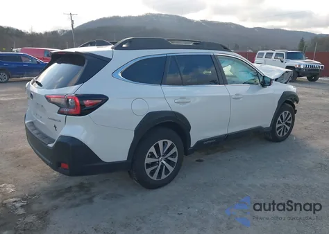 2025 Subaru Outback Premium from USA, damaged, VIN 4S4BTADC1S3269762